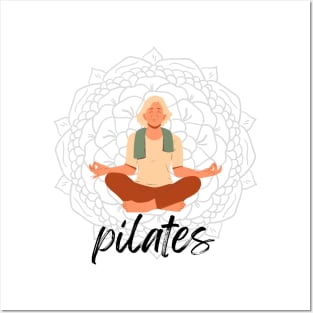 Pilates is my joy, Keep Calm & Pilates T-shirt Coffee Mug Apparel Hoodie Sticker Gift Posters and Art